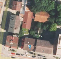 Bauträgergrundstück Mitten in Rosenheim, ca. 2.000 qm, bebaubar mit 23 bis 28 Wohnungen + Parkdeck