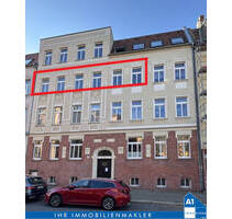 Attraktive, großzügige 3-Zimmer-Wohnung - auch 4 Zimmer sind möglich! * Balkon * Einbauküche * nicht vermietet * - Halle (Saale) Lutherplatz / Thüringer Bahnhof