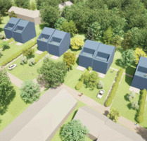 Bauträgergrundstück südlich von Berlin - Konzept für 4 Doppelhäuser (8 WE) - Trebbin