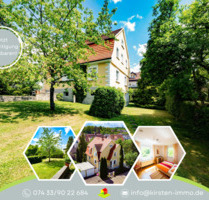 Ein- bis Zweifamilienhaus mit Traumgarten in Bisingen - 2 Garagen, sofort bezugsfrei