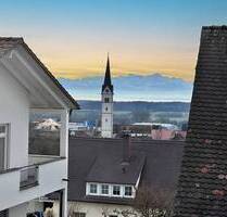 Großzügige 3,5 Zimmer-Wohnung mit Berg- und Seesicht sowie mit Gartenanteil - Markdorf
