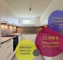 12.400€ Sonderaktion + Einbauküche inklusive - 2,5-Zimmer-Wohnung mit Garten in Aying-Großhelfendorf