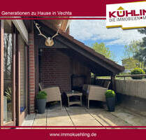 3-Zimmerwohnung mit Wohlfühloase - Balkon nebst Tiefgaragenstellplatz und Fahrstuhl - Vechta