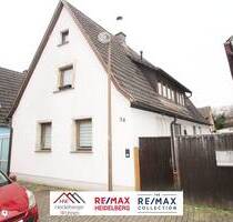 Renovierungbedürftiges EFH, 169 m² Wohnfläche + 429 m² Grundstück + Garten, Terrasse & Stellplatz - Hockenheim