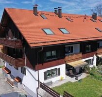 Wielenbach: gepflegte 3-Zimmer-Wohnung mit sonnigem Balkon und Loggia sowie großen Garten