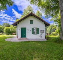 Starnberg - Söcking. Weitläufiges Parkgrundstück mit Gästehaus zur Neubebauung. (lt. Bebauungsplan)
