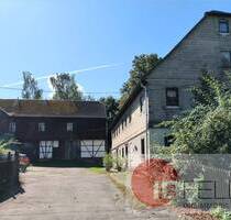 Historischer Zweiseithof mit großem Grundstück und vielseitigen Nutzungsmöglichkeiten - Jahnsdorf