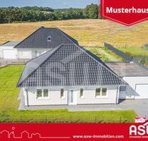 Top Preis-Leistung! Bezugsfertiger Neubaubungalow KfW 40 mit Garage! - Herzlake