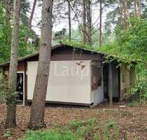 Großes Waldgrundstück mit Wochenendhaus bei Zossen - Handwerkerobjekt