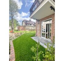 Neubau-Erstbezug: 3-Zimmerwohnung mit Garten, Einbauküche und Stellplatz - Beelitz Heilstätten