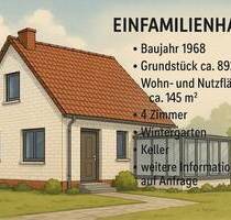 Einfamilienhaus auf einem ca. 892 m² großem Grundstück in Heide