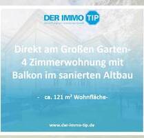 Direkt am Großen Garten | 4 Zimmerwohnung mit Balkon im sanierten Altbau zum Kauf - Dresden Gruna (Karl-Roth-Str.)