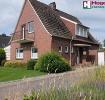 Ein kurzfristig zu beziehendes Einfamilienhaus mit NebengebäudeGarage - Südbrookmerland Moordorf
