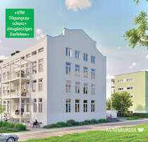 Hübsche 2-Raum-Wohnung mit Balkon und Gartenanteil - Schkeuditz