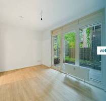 ** MIETFREI WOHNEN: Moderne 2-Zimmer-Erdgeschosswohnung mit Terrasse und EBK in Dresden, Pieschen! SPAREN SIE SICH DIE ERSTEN BEIDEN KALTMIETEN **