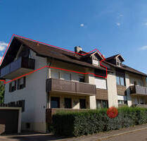 Modern im ländlichen Stil - Dachstudio mit 2 Zimmern und 2 Balkonen am Ortsrand von Lenting