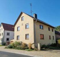 Ehemalige Hofstelle - Wohnhaus - Scheune - Nebengebäude - Streuobstwiese - Solarthermie! - Oberickelsheim