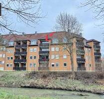 !!!RESERVIERT!!! 2-Zimmer-Dachgeschosswohnung mit toller Aussicht auf die Mistel in der Innenstadt von Bayreuth