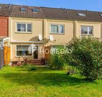 Attraktives Reihenhaus mit Erbbaurecht, 3 Zimmern und Garage - Lübeck