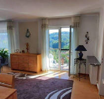 Gemütliche 3-Zimmerwohnung, tolle Aussicht, Balkon, Südhang, am Waldrand - Idar-Oberstein