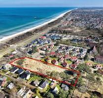 RARITÄT & BESONDERE GELEGENHEIT GROSSES BAUGRUNDSTÜCK IN DIREKTER OSTSEE-STRANDLAGE - Ostseeheilbad Zingst