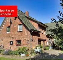 Wohnen & Vermieten - Großzügiges Haus mit 3 Wohneinheiten auf Traumgrundstück - Visselhövede Wehnsen