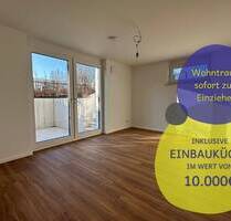 INKLUSIVE EINBAUKÜCHE! - Sonnige 2,5-Zi.-Wohnung mit Terrasse und Garten in Aying-Großhelfendorf
