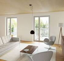 NEUBAU-Wohnung mit Balkon zum Garten * 4 Zimmer * KFW 40 und QNG - Leipzig Sellerhausen-Stünz