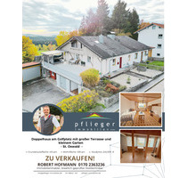 Doppelhaus am Golfplatz mit großer Terrasse und kleinem Garten - Sankt Oswald-Riedlhütte Haslach