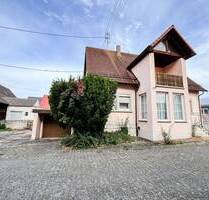 Großzügiges Einfamilienhaus mit Scheune & Maschinenhalle auf traumhaftem Grundstück - Rot am See Brettheim