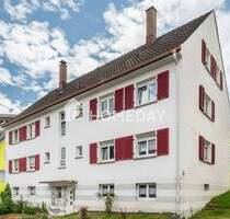 Charmante 3-Zimmer-Wohnung in kleinem Mehrfamilienhaus mit Gartenidylle - Sankt Georgen im Schwarzwald Stadtgebiet