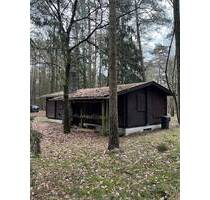 Wochenend-Blockhaus mit 8.922m² Waldgrundstück (Eigenland) - Tostedt Todtglüsingen