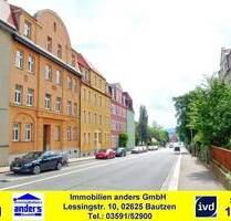 Moderne 3-Raum-Wohnung mit gemeinschaftlichen Wiesengrundstück in Bautzen