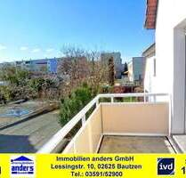 Moderne 3-Raum-Wohnung mit Balkon in ZFH mit separaten Eingang - in sehr ruhiger Wohnlage in Bautzen