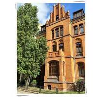 Repräsentatives Einzeldenkmal, Baujahr 1886, 4 WE + Remise als Einfam.-Haus, saniert und liebevoll ausgebaut, im St... - Halle Innenstadt