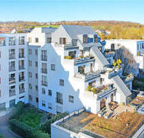 KS-Wolfsanger: 3-Zimmer-Terrassenwohnung mit Fernblick oberhalb der Fulda - Kassel Wolfsanger/Hasenhecke
