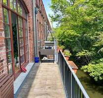 Traumhafte 3 Zi.-Whg. mit Blick auf die Wasserseite, 2 Balkone, 2 Bäder, Parkett - vermietet! - Leipzig Altlindenau