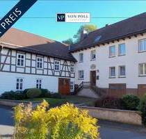 Hobby und Wohnen in einer Immobilie - Einfamilienhaus mit Holzwerkstatt und Scheune - Hessisch Lichtenau / Reichenbach