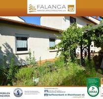 Falanga Immobilien - 1-2 Fam.Hs. mit vielfältigen Möglichkeiten & tollem Hof-Gartenbereich in Bud. - Budenheim