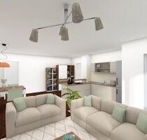 NEUBAU: Moderne 3-Zimmer-EG-Wohnung mit Terrasse & Gartenanteil, Tiefgaragen-Stellplatz möglich - Achim Uesen