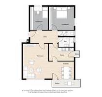 Gut geschnittene 3,5-Zimmer-Wohnung mit Balkon in begehrter Lage - Leinfelden-Echterdingen