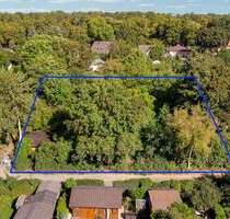 Parkähnliches Grundstück für die Bebauung mit zwei Einfamilien- oder Doppelhäusern in Rosenthal - Berlin Niederschönhausen