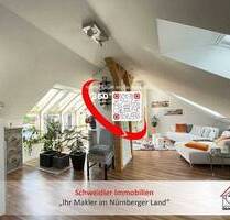 WOHNTRAUM im Dachgeschoss: 3,5-Zimmer-Maisonette-Wohnung mit zwei Balkonen & Stellplatz in Nürnberg