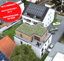 NEUBAU-ERSTBEZUG: Top moderne 3-Zimmerwohnung mit großzügigem Balkon - KfW-Effizienzhaus-40 - Frankfurt am Main