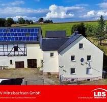 Solides, geräumiges Landhaus mit Scheune - Lichtenau Auerswalde