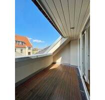 Stilvoll sanierte 2-Zimmer-Dachgeschosswohnung mit sonniger Loggia ! - Leipzig Kleinzschocher