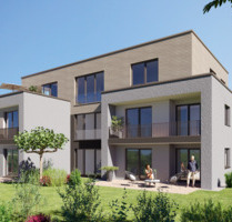 3-Zimmer Neubauwohnung mit Terrasse und ca. 110 qm Gartenanteil in Top Lage in Bayreuth