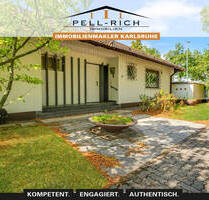 FAMILIENGLÜCK: Bungalow mit viel Platz, ausbaufähigem Dachgeschoss und großem Südgarten in Toplage - Karlsruhe Nordweststadt