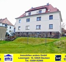 Moderne 2-Raum-Wohnung mit EBK - Gartengrundstück - Garage im Oberlausitzer Bergland - Schirgiswalde-Kirschau