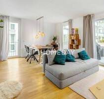 Moderne 4-Zimmer-Whg mit Süd-Balkon, zwei Bädern & Stellplatz - München Pasing-Obermenzing